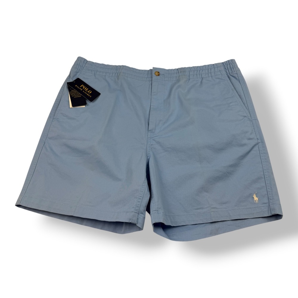 Polo Ralph Lauren Mens Blue‎ Stretch Classic Fit Shorts XXL 710644995018 NWT